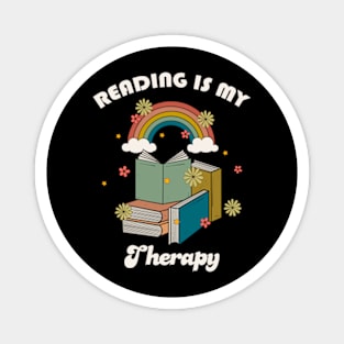 Reading Is My Therapy Magnet